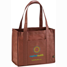 PolyPro Compartment Tote Promotional Custom Imprinted With Logo PolyPro Compartment Tote Promotional Custom Imprinted With Logo