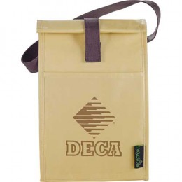 Brown Baggin It Lunch Bag Promotional Custom Imprinted With Logo
