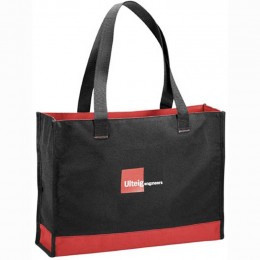 Colorband Carry All Tote Promotional Custom Imprinted With Logo Colorband Carry All Tote Promotional Custom Imprinted With Logo