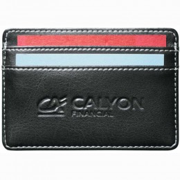 Alicia Klein Business Card Holder Promotional Custom Imprinted With Logo