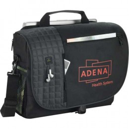 Verve Checkpoint-Friendly Compu-Messenger Promotional Custom Imprinted With Logo