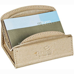 Recycled Cardboard Business Card Holder Promotional Custom Imprinted With Logo