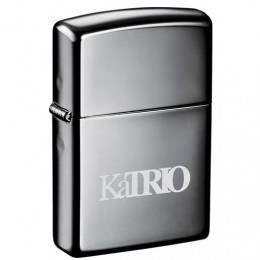 Black Ice Zippo Windproof Lighters Promotional Custom Imprinted With Logo