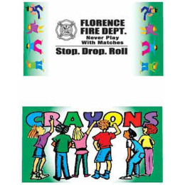 6 Pack Crayons Promotional Custom Imprinted With Logo 6 Pack Crayons Promotional Custom Imprinted With Logo