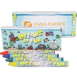4 Pack Ocean Theme Crayons Promotional Custom Imprinted With Logo 4 Pack Ocean Theme Crayons Promotional Custom Imprinted With Logo
