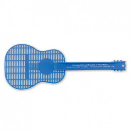 Mini-Guitar Fly Swatter Promotional Custom Imprinted With Logo Mini-Guitar Fly Swatter Promotional Custom Imprinted With Logo