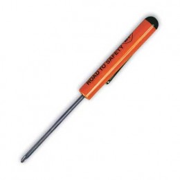 Fixed # 0 Phillips Blade - Button Top Screwdriver Promotional Custom Imprinted With Logo