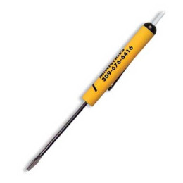 Fixed # 0-1 Standard Blade - Dip Switch Top Screwdriver Promotional Custom Imprinted With Logo