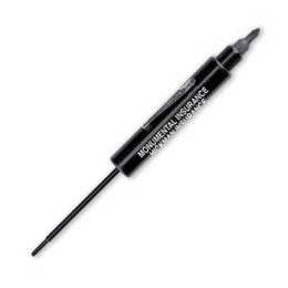 BIG AL Fixed 2.5mm Tech Blade - Hex-Bit Top Screwdriver Promotional Custom Imprinted With Logo