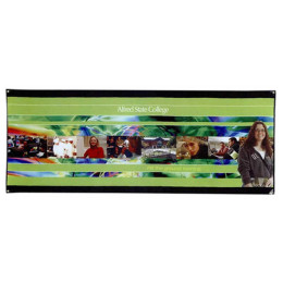 2' X 6'  Header Banner Promotional Custom Imprinted With Logo