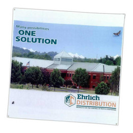 2'' x 6'' Header Banner Promotional Custom Imprinted With Logo
