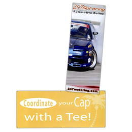 3''  x 5''  Sponsor Banner Promotional Custom Imprinted With Logo