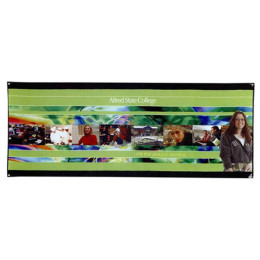 3'' x 5''  Sponsor Banner Promotional Custom Imprinted With Logo