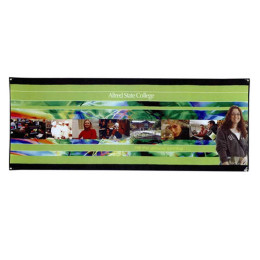 5'' x 8'' -10''  Exhibit Banner Promotional Custom Imprinted With Logo