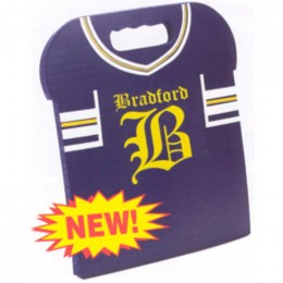 Football Jersey Stadium Cushion - 14"x12.5"x3/4" Promotional Custom Imprinted With Logo Football Jersey Stadium Cushion - 14"x12.5"x3/4" Promotional Custom Imprinted With Logo