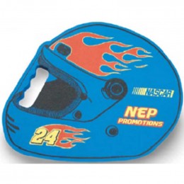 Racing Helmet Stadium Cushion - 12in. x 15in. Promotional Custom Imprinted With Logo Racing Helmet Stadium Cushion - 12in. x 15in. Promotional Custom Imprinted With Logo