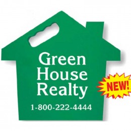 House Stadium Cushion - 8in. x 9in. Promotional Custom Imprinted With Logo House Stadium Cushion - 8in. x 9in. Promotional Custom Imprinted With Logo