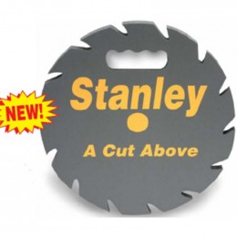 Saw Blade Stadium Cushion - 13.5in. Dia. Promotional Custom Imprinted With Logo Saw Blade Stadium Cushion - 13.5in. Dia. Promotional Custom Imprinted With Logo