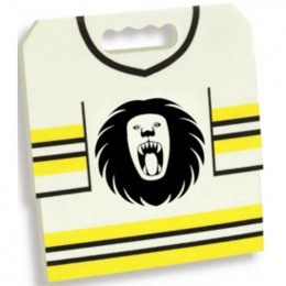 Hockey Jersey Stadium Cushion - 14in. x 12.5in. Promotional Custom Imprinted With Logo Hockey Jersey Stadium Cushion - 14in. x 12.5in. Promotional Custom Imprinted With Logo