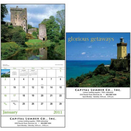 Economy Appointment Calendar - Glorius Getaways Promotional Custom