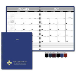 Monthly Planner Promotional Custom Imprinted With Logo
