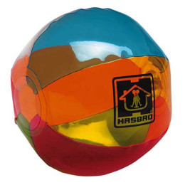 10-1/4" Translucent Beach Ball Promotional Custom Imprinted With Logo 10-1/4" Translucent Beach Ball Promotional Custom Imprinted With Logo