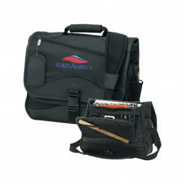 Tech Computer Briefcase Promotional Custom Imprinted With Logo