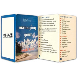 Managing Your Stress Promotional Custom Imprinted With Logo