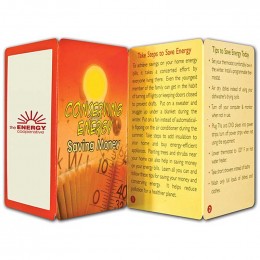 Conserving Energy Promotional Custom Imprinted With Logo