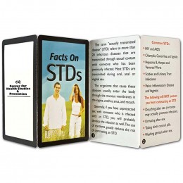Facts on STDs Promotional Custom Imprinted With Logo