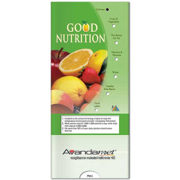 Pocket Slider: Good Nutrition Promotional Custom Imprinted With Logo