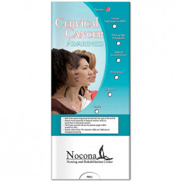 Pocket Slider: Cervical Cancer Promotional Custom Imprinted With Logo