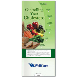 Pocket Slider: Cholesterol Promotional Custom Imprinted With Logo