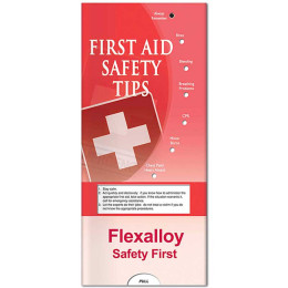 Pocket Slider: First Aid Promotional Custom Imprinted With Logo