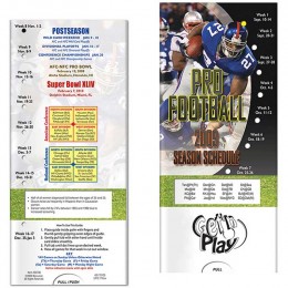 Pocket Slider: Pro-Football Promotional Custom Imprinted With Logo