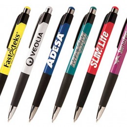 Mardi Gras Pen Promotional Custom Imprinted With Logo