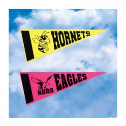 4 inch x 10 inch Pennant, Printed Strip Promotional Custom Imprinted With Logo 4 inch x 10 inch Pennant, Printed Strip Promotional Custom Imprinted With Logo
