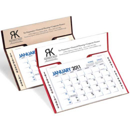Desk Calendar - Memo Desk Promotional Custom Imprinted With Logo