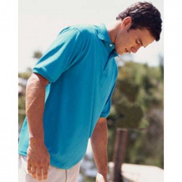Jerzees Cotton/Poly Jersey Golf Shirt with Spotshield - Color Promotional Custom Imprinted With Logo