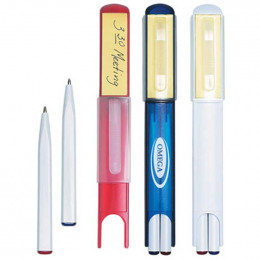 HIT Twin Pen Set With Sticky Notes Promotional Custom Imprinted With Logo HIT Twin Pen Set With Sticky Notes Promotional Custom Imprinted With Logo