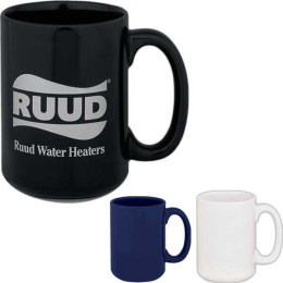 15 oz Magnum Mug Promotional Custom Imprinted With Logo