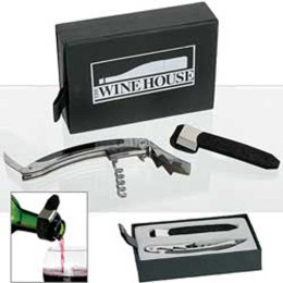 Napa 2-Piece Wine Set Promotional Custom Imprinted With Logo