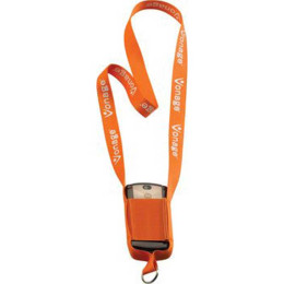 3/4 in. Polyester Cell Phone Lanyard with Metal Split-ring Promotional Custom Imprinted With Logo 3/4 in. Polyester Cell Phone Lanyard with Metal Split-ring Promotional Custom Imprinted With Logo