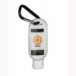 DivaZ Sparkle Lotion with Carabiner - 1.9 Oz Promotional Custom Imprinted With Logo