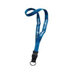 3/4" Nylon Slide-Release Lanyard with Split Ring Promotional Custom Imprinted With Logo 3/4" Nylon Slide-Release Lanyard with Split Ring Promotional Custom Imprinted With Logo