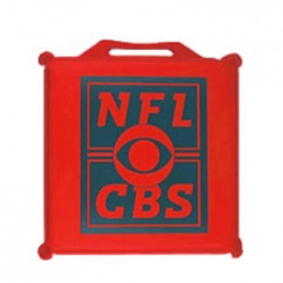 Stadium Cushion - Vinyl - 12" x 12" x 1 1/2" Promotional Custom Imprinted With Logo Stadium Cushion - Vinyl - 12" x 12" x 1 1/2" Promotional Custom Imprinted With Logo