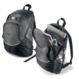 Contour Computer Backpack II Promotional Custom Imprinted With Logo Contour Computer Backpack II Promotional Custom Imprinted With Logo