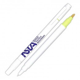 The Twin-Write Pen Highlighter Promotional Custom Imprinted With Logo