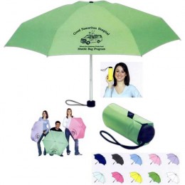 Shockingly Compact Umbrella Promotional Custom Imprinted With Logo
