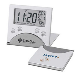 Sweda Slim Aluminum Travel Alarm